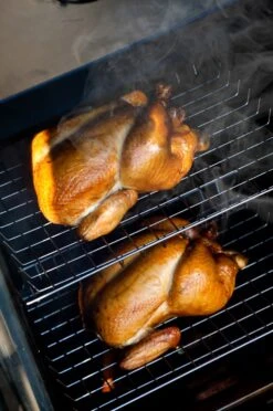 Bradley Digital Smoker 4-Rack / Elektro Räucherofen -Grillen im Freien 13238 Bradley Smoker Gefluegel