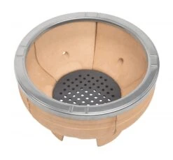 Kamado Joe Big Joe II Keramikgrill Stand Alone -Grillen im Freien 16053 Kamado Big Joe AMP Feuerbox 01