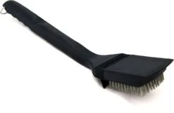 Broil King Holz Grillbürste 47cm Mit Edelstahlborsten + Spritzschutz 8 Broil King Holz Grillbürste 47cm Mit Edelstahlborsten + Spritzschutz -Grillen im Freien 17025 Broil King Holz Grillbuerste 65225 4