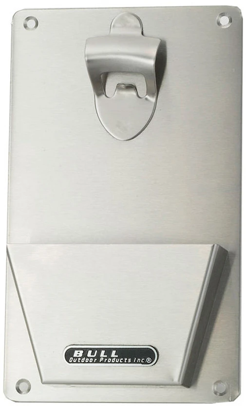 BULL Flaschenöffner Mit Auffangbehälter, Edelstahl 3 BULL Flaschenöffner Mit Auffangbehälter, Edelstahl