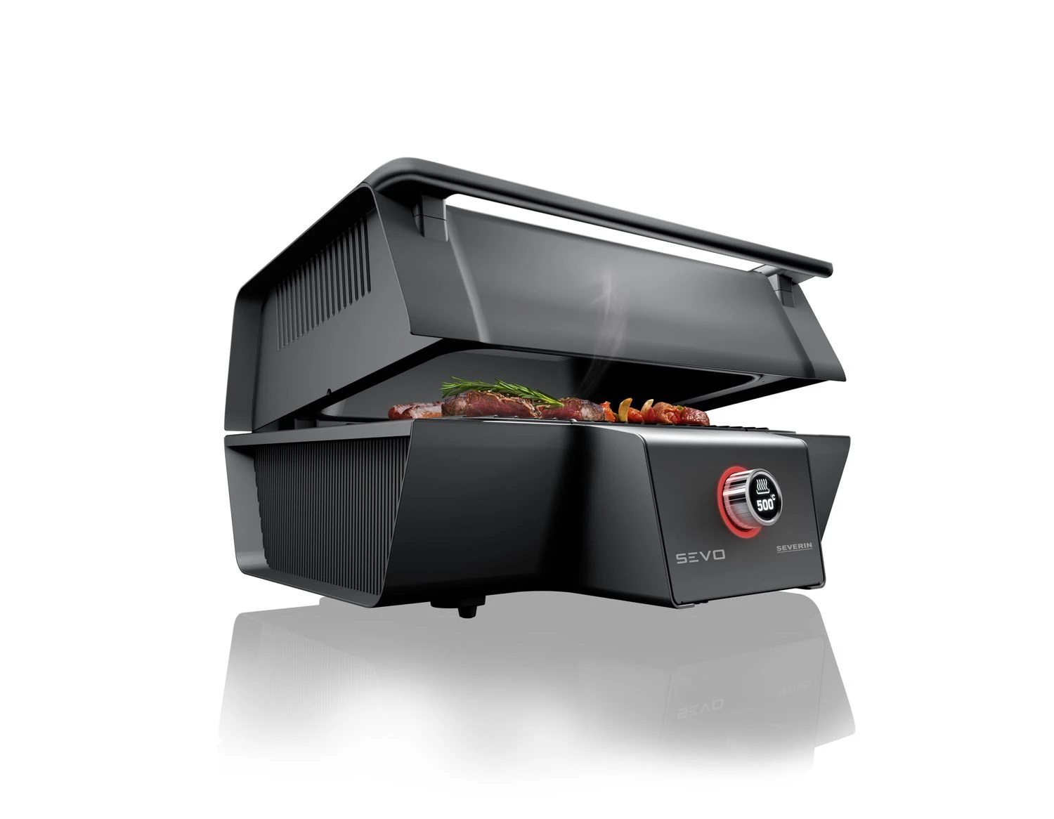 Severin Elektrogrill SEVO GT - Boost Zone 500°C - Mit Deckel - 3.000 W 2 Severin Elektrogrill SEVO GT - Boost Zone 500°C - Mit Deckel - 3.000 W