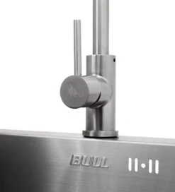 BULL Spülbecken In Der Größe S, 33 X 33 X 20 Cm, Inkl. Wasserhahn (für Warm/kalt) -Grillen im Freien 21619 Bull Spuelbecken Groesse S Edelsta 4 1613487078