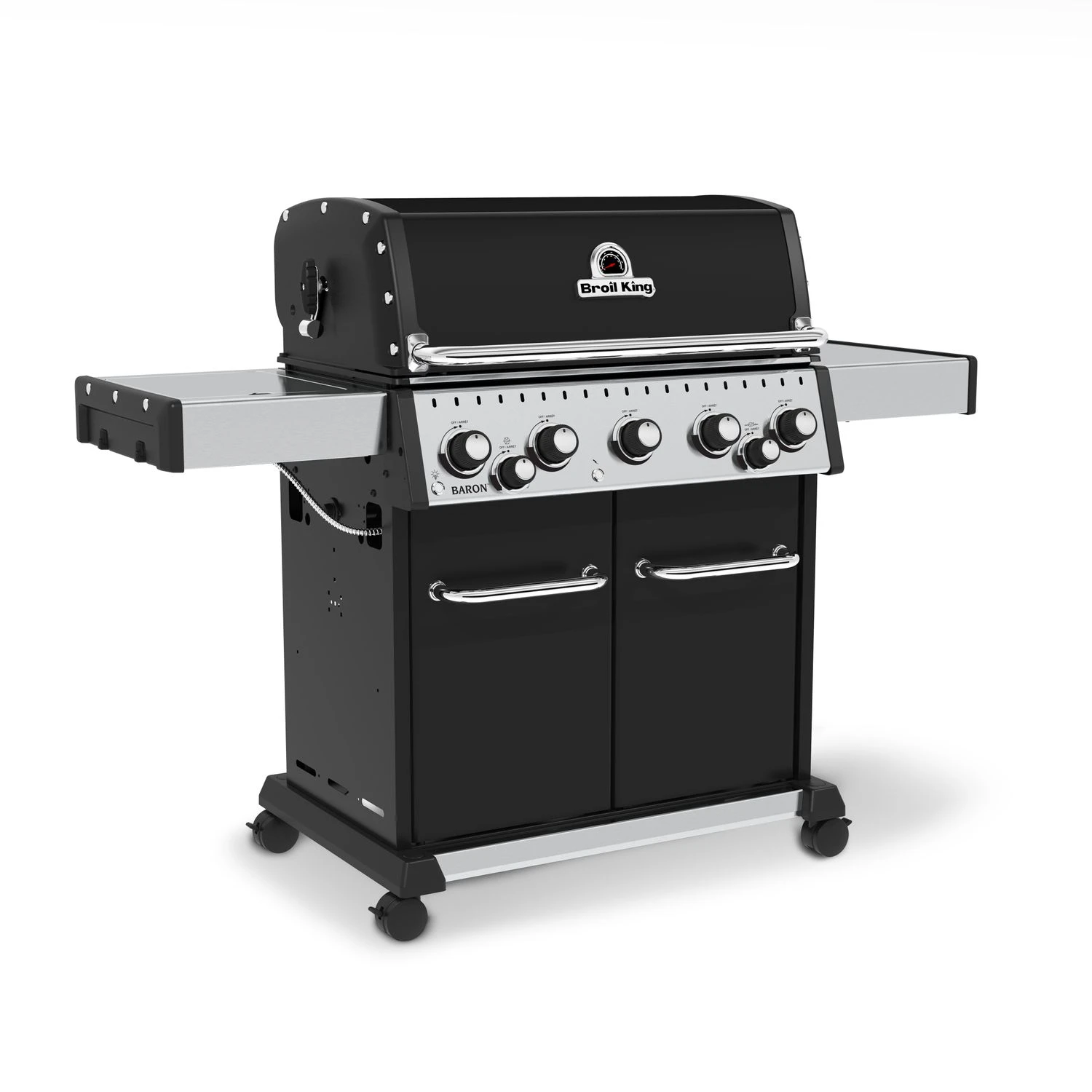 Broil King Baron 590 Black Gasgrill Inkl. Drehspieß - Modell 2023- Grillfürst Deal Mit Zusätzlichen Edelstahl Grillrosten 4 Broil King Baron 590 Black Gasgrill Inkl. Drehspieß - Modell 2023- Grillfürst Deal Mit Zusätzlichen Edelstahl Grillrosten – Bild 2