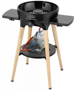 CADAC Gasgrill Citi Chef 40 FS BBQ / Dome Matt Black, 50 Mbar -Grillen im Freien 22342 5615 20 04 citi chef 40 fs black 7 1
