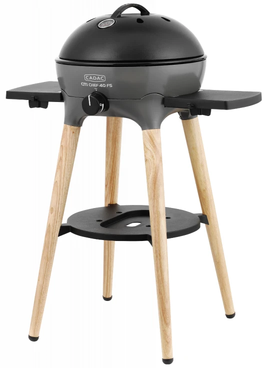 CADAC Gasgrill Citi Chef 40 FS BBQ / Dome Flint Grey, 50 Mbar 4 CADAC Gasgrill Citi Chef 40 FS BBQ / Dome Flint Grey, 50 Mbar – Bild 2