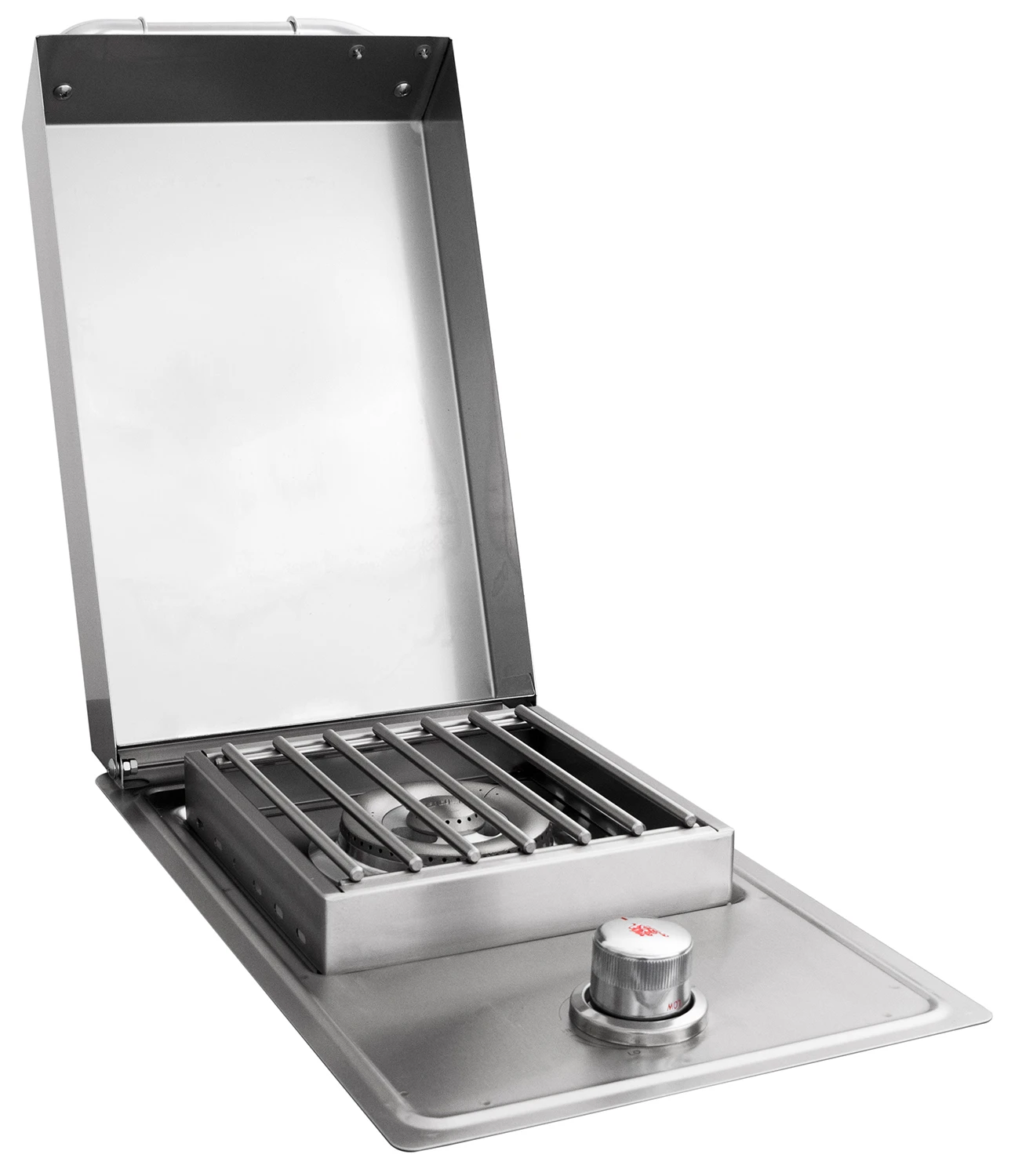 BULL Einbau Seitenbrenner Single / Edelstahl / Drop-In 4 BULL Einbau Seitenbrenner Single / Edelstahl / Drop-In – Bild 2