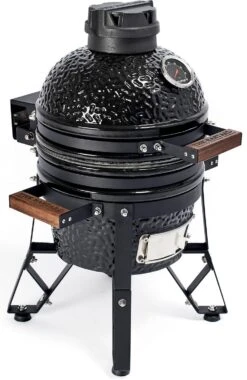 The Bastard Keramikgrill Classic Small - Schwarz Glänzend - Modell 2023