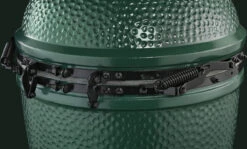Big Green Egg Large Keramikgrill Starter - Paket -Grillen im Freien Big Green Egg Deckelscharnier Stahlbaender