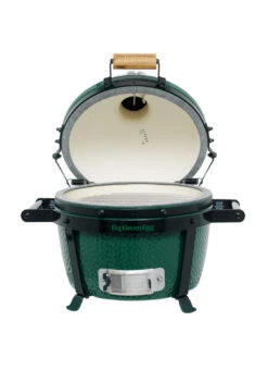 Big Green Egg MiniMax Keramikgrill Starter - Paket -Grillen im Freien Big Green Egg MiniMax Carrier deckel offen 1