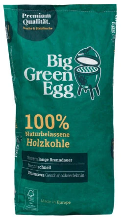 Big Green Egg 2XL Keramikgrill Starter - Paket -Grillen im Freien BigGreenEgg Holzkohle 9 kg
