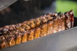 Broil King Rib Roaster / Gusseisen Kastenform -Grillen im Freien Broil King Spare Ribs