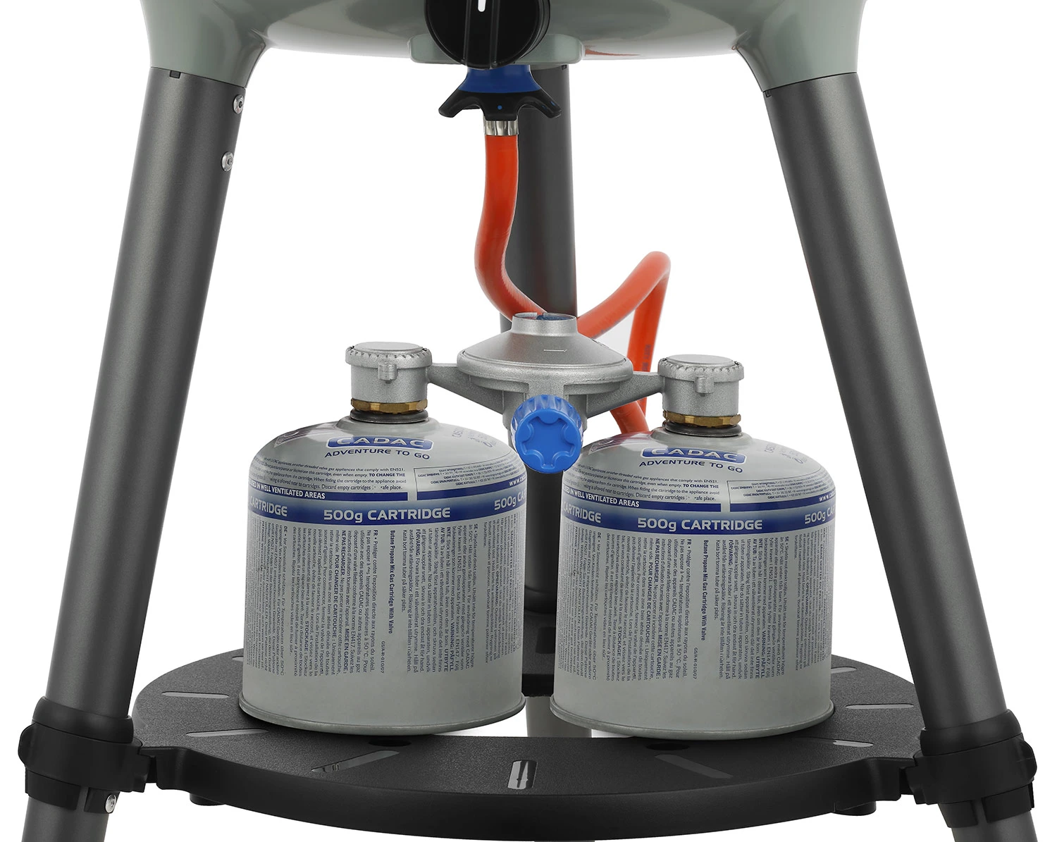 CADAC Camping Gasgrill Carri Chef 40 / BBQ + Grill2Braai + Dome - 50mbar 7 CADAC Camping Gasgrill Carri Chef 40 / BBQ + Grill2Braai + Dome - 50mbar – Bild 5