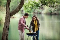 CADAC Camping Gasgrill Carri Chef 50 / BBQ Plancha + Dome - 50 Mbar -Grillen im Freien CADAC Carri Chef 50 Campinggrill