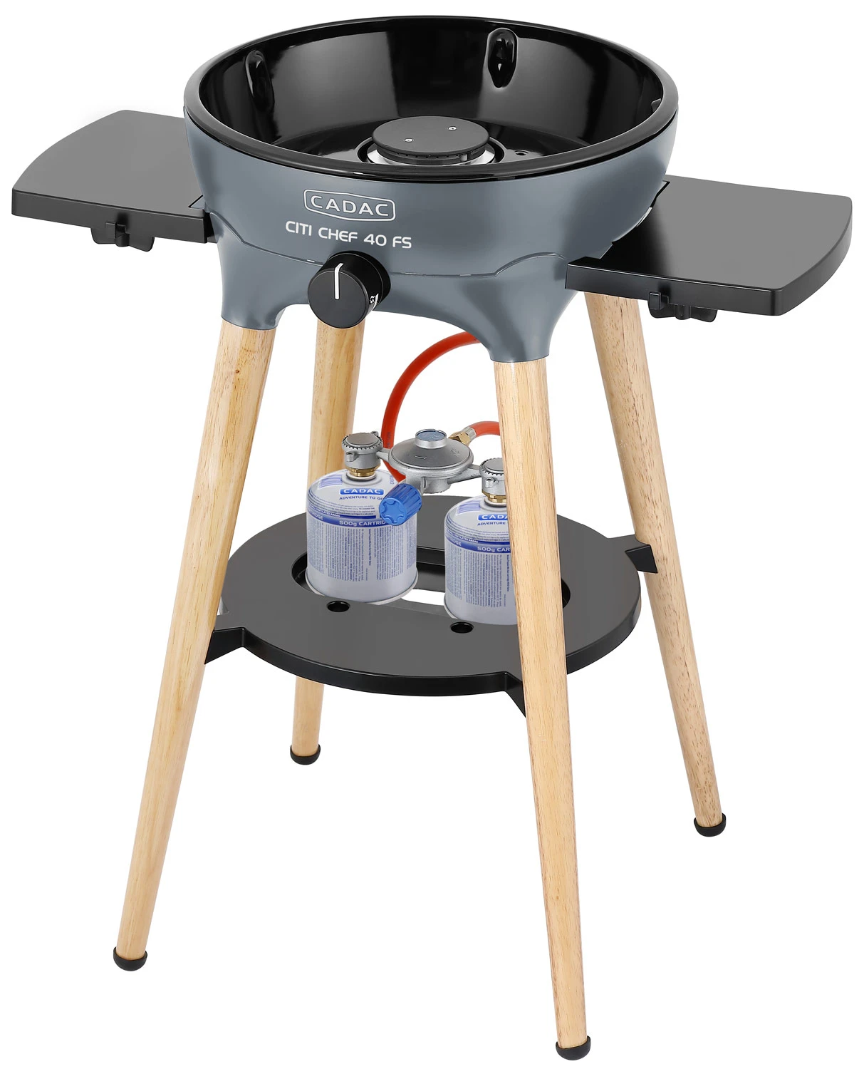 CADAC Gasgrill Citi Chef 40 FS BBQ / Dome Steel Grey, 50 Mbar 9 CADAC Gasgrill Citi Chef 40 FS BBQ / Dome Steel Grey, 50 Mbar – Bild 7