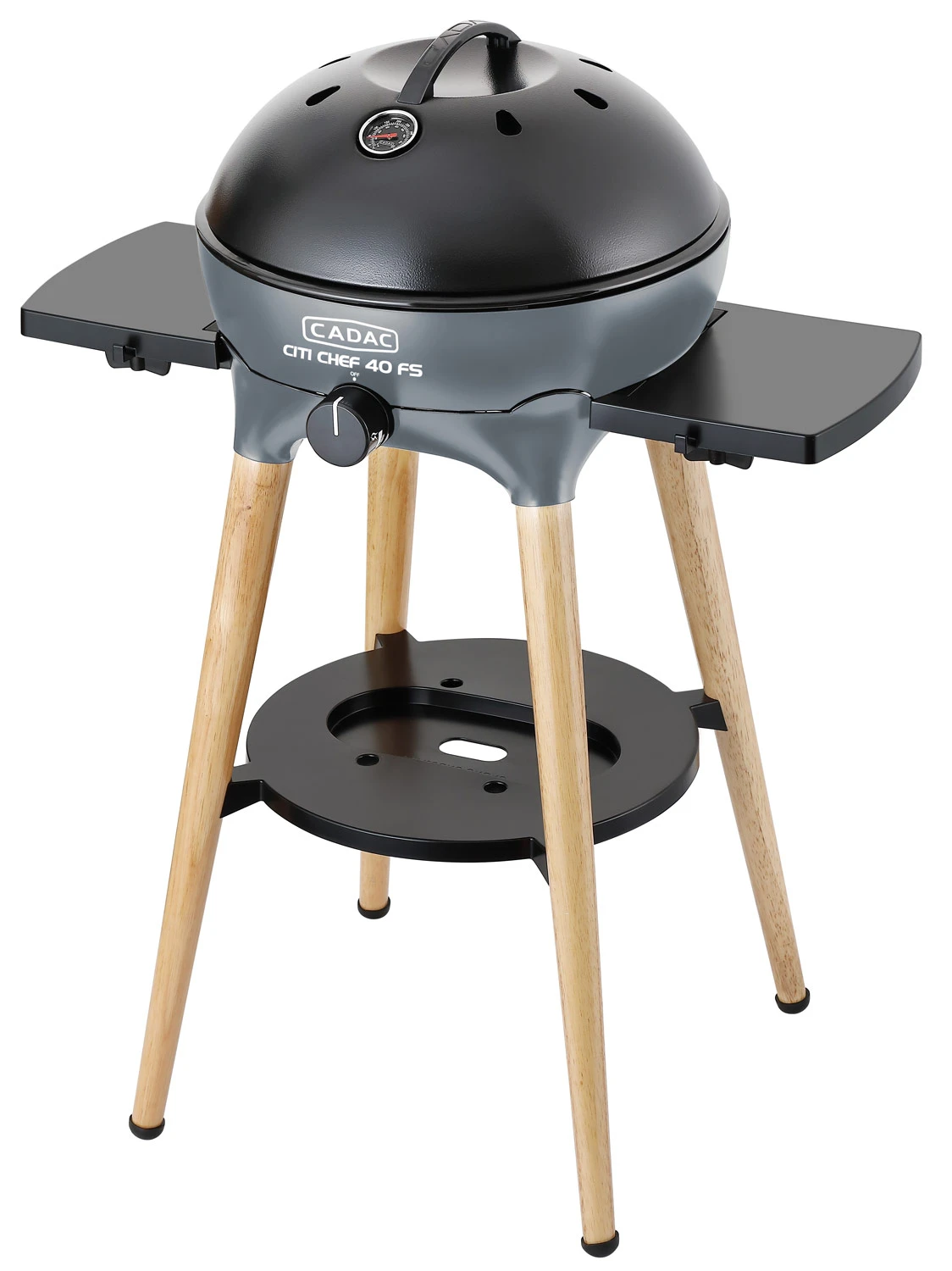 CADAC Gasgrill Citi Chef 40 FS BBQ / Dome Steel Grey, 50 Mbar 4 CADAC Gasgrill Citi Chef 40 FS BBQ / Dome Steel Grey, 50 Mbar – Bild 2