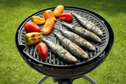 CADAC Camping Gasgrill Grillo Chef 40 / BBQ + Dome - 30 Mbar -Grillen im Freien CADAC Gasgrill Grillo Chef 40 Grillplatte 2