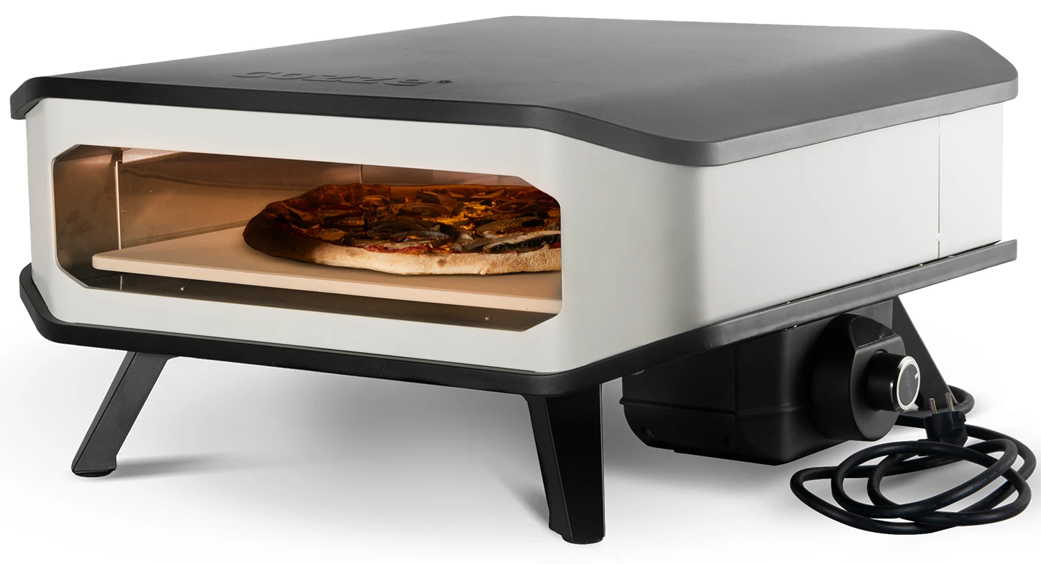 COZZE Pizzaofen Elektrisch 42,5 Cm (17") - Inkl. Pizzastein & Hitzeschild 4 COZZE Pizzaofen Elektrisch 42,5 Cm (17") - Inkl. Pizzastein & Hitzeschild – Bild 2