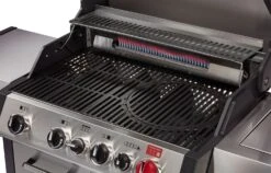 Enders Gasgrill Monroe Pro 4 SIK Turbo -Grillen im Freien Enders Gasgrill Monroe Pro 4 SIK Turbo Grillflaeche