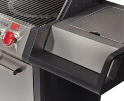 Enders Gasgrill Monroe Pro 4 SIK Turbo -Grillen im Freien Enders Gasgrill Monroe Pro 4 SIK Turbo Seitenablage