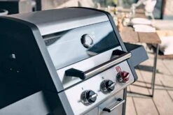 Enders Gasgrill Monroe Pro X 3 S Turbo 19 Enders Gasgrill Monroe Pro X 3 S Turbo -Grillen im Freien Enders Gasgrill Monroe ProX 3 S Turbo Edelstahldeckel