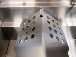 Grillfürst G201E 2-Brenner Gasgrill Portabel V2 - Campinggrill / Balkongrill 50mbar -Grillen im Freien Grillfuerst Campinggrill G201E Flammenschutzblech Edelstahl