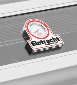 Grillfürst G591G 5-Brenner Einbaugrill - Eintracht Frankfurt Edition - Gusseisenroste -Grillen im Freien Grillfuerst Eintracht Frankfurt Grill Deckelthermometer SS 1
