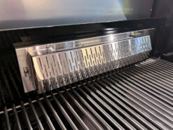 Grillfürst G490E 4-Brenner Einbaugrill - Black Edition - Mit Heckbrenner Und Edelstahl Rosten -Grillen im Freien Grillfuerst G490E Einbaugrill Infrarot Heckbrenner Keramik Schutz