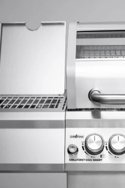 Grillfürst G521G Smart Grill - Mit Automatischer Temperatursteuerung, Hochtemperaturbrenner, Heckbrenner Und Gusseisen Rosten -Grillen im Freien Grillfuerst G521E Smart Grill Alles was Du willst 1