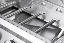 Grillfürst G521G Smart Grill - Mit Automatischer Temperatursteuerung, Hochtemperaturbrenner, Heckbrenner Und Gusseisen Rosten -Grillen im Freien Grillfuerst G521E Smart Grill Edelstahl Brenner Detail 1