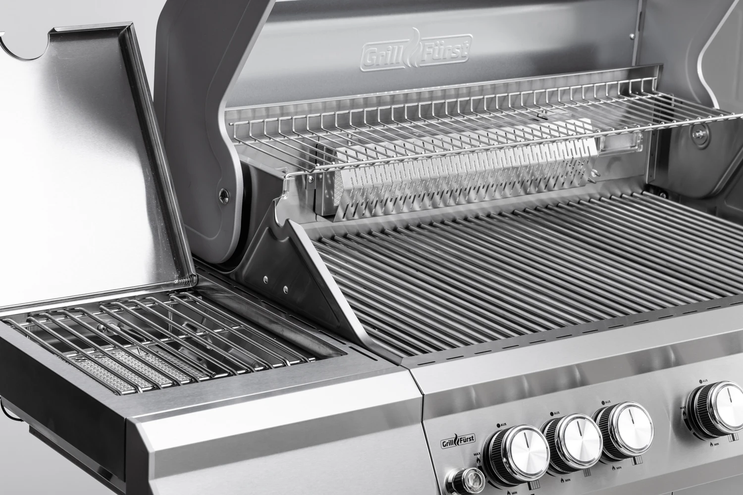 Grillfürst G521E Smart Grill - Mit Automatischer Temperatursteuerung, Hochtemperaturbrenner, Heckbrenner Und Edelstahl Rosten 14 Grillfürst G521E Smart Grill - Mit Automatischer Temperatursteuerung, Hochtemperaturbrenner, Heckbrenner Und Edelstahl Rosten – Bild 12