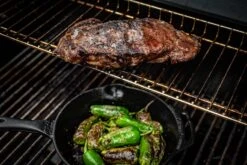 Grillfürst G210G 2-Brenner Gasgrill Mit Hochtemperaturbrenner Und Gusseisen Rosten -Grillen im Freien Grillfuerst Gasgrill G210G Temperaturspektrum Vielseitigkeit