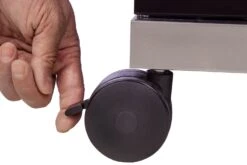 Grillfürst G410E 4-Brenner Gasgrill Mit Hochtemperaturbrenner Und Edelstahl Rosten - X-DEAL Inkl. Zubehörpaket -Grillen im Freien Grillfuerst Gasgrill G410E Lenkrollen mit Feststellbremse