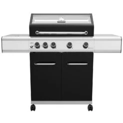 Grillfürst G410E 4-Brenner Gasgrill Mit Hochtemperaturbrenner Und Edelstahl Rosten - X-DEAL Inkl. Zubehörpaket