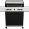 Grillfürst G520G 5-Brenner Gasgrill Borussia Dortmund Edition Mit Hochtemperaturbrenner, Heckbrenner Und Gusseisen Rosten -Grillen im Freien Grillfuerst Gasgrill G520 Borussia Dortmund Edition front