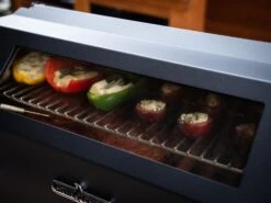 Grillfürst Pelletgrill / Pelletsmoker S280 -Grillen im Freien Grillfuerst Pelletgrill Deckel mit Sichtfenster