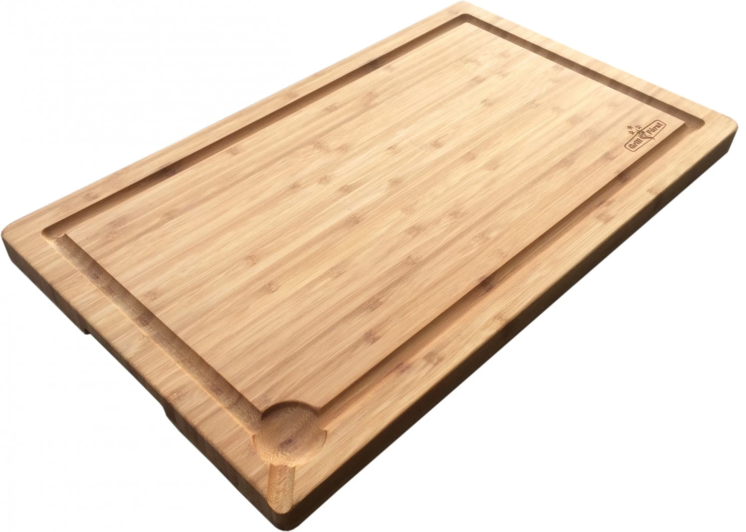 Grillfürst Bambus Schneidebrett Groß 50 X 30 Cm Bambus 3 Grillfürst Bambus Schneidebrett Groß 50 X 30 Cm Bambus