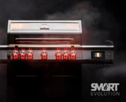 Grillfürst G521G Smart Grill - Mit Automatischer Temperatursteuerung, Hochtemperaturbrenner, Heckbrenner Und Gusseisen Rosten -Grillen im Freien Grillfuerst Smart Evolution Gasgrill G521G 1