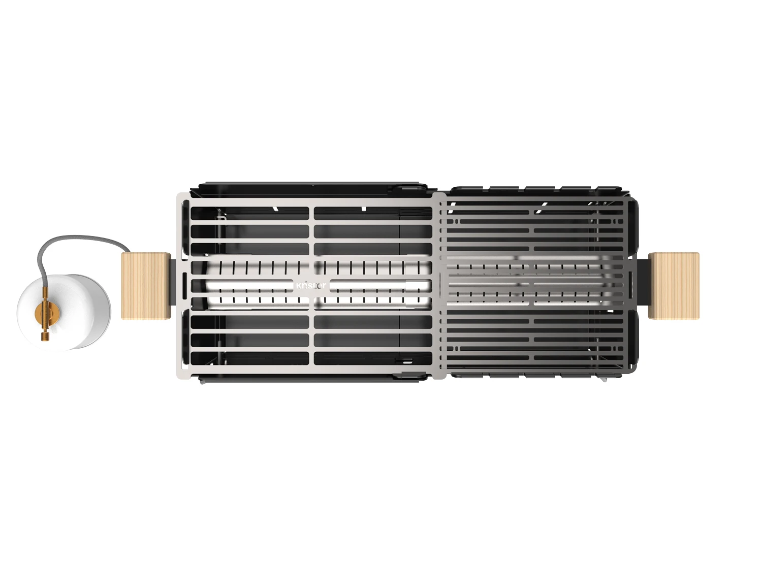 Knister Gasgrill - Ausziehbarer Kompaktgrill 9 Knister Gasgrill - Ausziehbarer Kompaktgrill – Bild 7