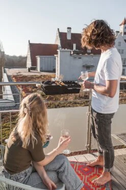 Knister Gasgrill - Ausziehbarer Kompaktgrill 35 Knister Gasgrill - Ausziehbarer Kompaktgrill -Grillen im Freien Knister Gasgrill Balkongrillen