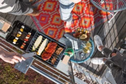 Knister Gasgrill - Ausziehbarer Kompaktgrill 30 Knister Gasgrill - Ausziehbarer Kompaktgrill -Grillen im Freien Knister Gasgrill Spiesse Grillrost