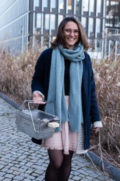 Knister Grill Premium - Ausziehbarer Holzkohle Kompaktgrill -Grillen im Freien Knister Grill Premium Edelstahl Transport