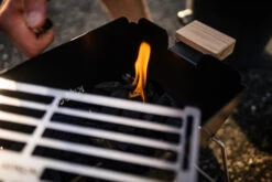 Knister Grill Original - Ausziehbarer Holzkohle Kompaktgrill -Grillen im Freien Knister Grill anzuenden