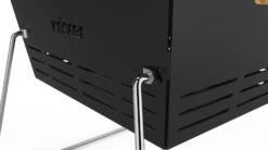 Knister Grill Small - Holzkohle Kompaktgrill -Grillen im Freien Knister Small Beine Henkel am Grill