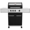 Grillfürst G310E 3-Brenner Gasgrill - 1. FC Köln Edition - Edelstahlroste 2 Grillfürst G310E 3-Brenner Gasgrill - 1. FC Köln Edition - Edelstahlroste -Grillen im Freien Koeln Grill G310 Gasgrill