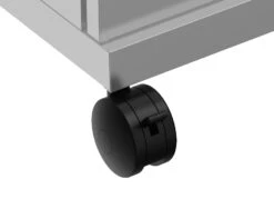 Grillfürst G521G 5-Brenner Edelstahl-Gasgrill - 1. FC Köln Edition - Gusseisenroste -Grillen im Freien Koeln Grill G521 Edelstahlgrill Rollen