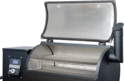 Moesta Pelletgrill Sheriff Inklusive Bambus Ablagebrett - Modell 2023 17 Moesta Pelletgrill Sheriff Inklusive Bambus Ablagebrett - Modell 2023 -Grillen im Freien Moesta Sheriff Pelletgrill Deckel Garkammer 10593