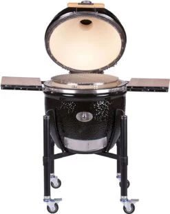 Monolith Grill CLASSIC PRO-Serie 2.0 Schwarz - MIT Gestell Und Seitentischen -Grillen im Freien Monolith Keramik Grill Classic PRO Serie 2 0 121001 black 7