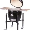 Monolith Grill CLASSIC BBQ GURU - PRO-Serie 2.0 Schwarz - MIT Gestell Und Seitentischen -Grillen im Freien Monolith Keramik Grill Classic PRO Serie 2 0 129001 black 6