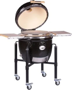 Monolith Grill LeCHEF PRO-Serie 2.0 Schwarz - MIT Gestell Und Seitentischen 11 Monolith Grill LeCHEF PRO-Serie 2.0 Schwarz - MIT Gestell Und Seitentischen -Grillen im Freien Monolith Keramik Grill Le Chef PRO Serie 2 0 121030 black 4