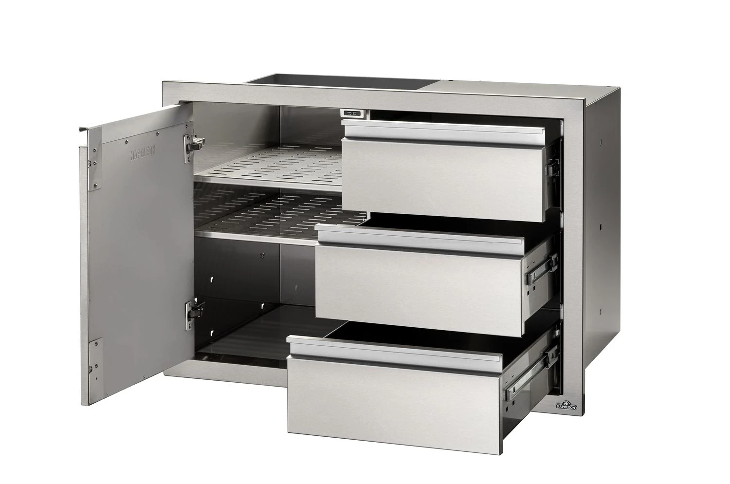 Napoleon Einbauschrank Mit Tür Und 3er Schubladen-Kombination (91 X 61 Cm) 4 Napoleon Einbauschrank Mit Tür Und 3er Schubladen-Kombination (91 X 61 Cm) – Bild 2